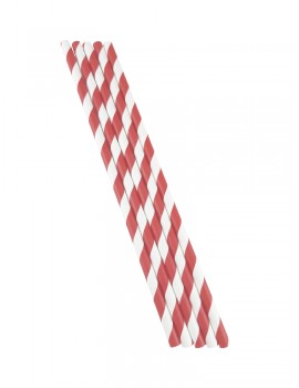 red paper straws