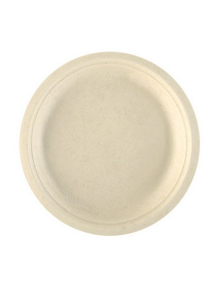 Biodegradable natural plate 22cm